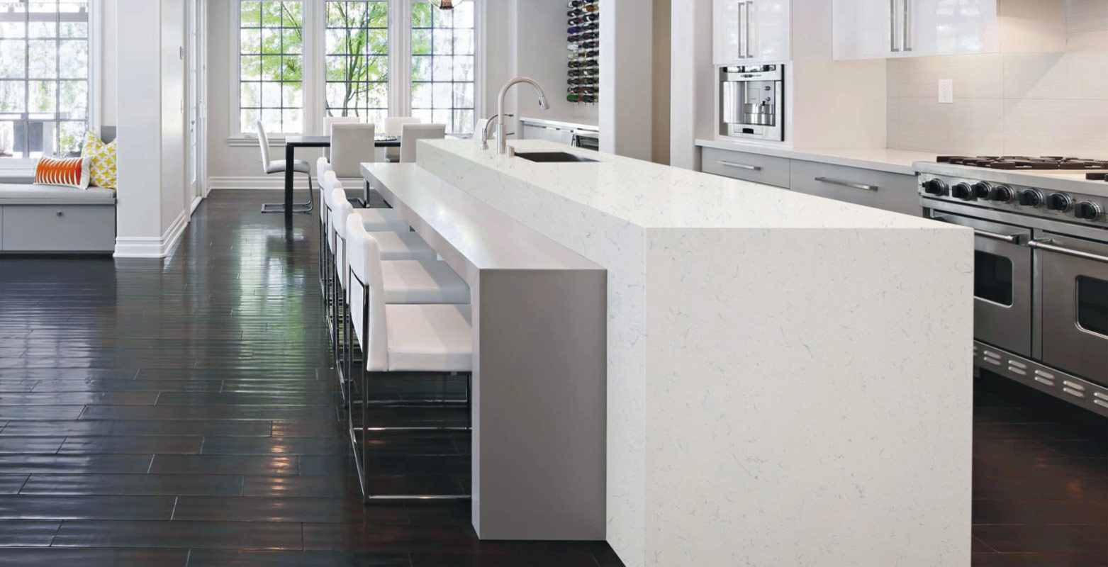 Alpha Quartz - Acqua Bianco Carrara